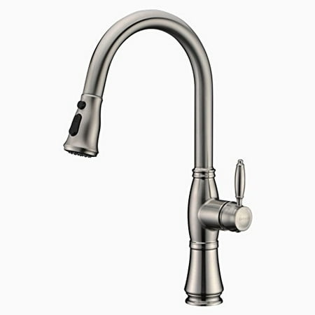 3 hole kitchen faucet stainless stainless steel kitchen sink faucet gicasa brushed nickel or hole single handle pull out 3 hole kitchen faucet stainless stainless steel kitchen sink faucet gicasa brushed nickel or hole single handle pull out